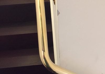 Brass Handrail Fabrication Union Wharf London N1 2