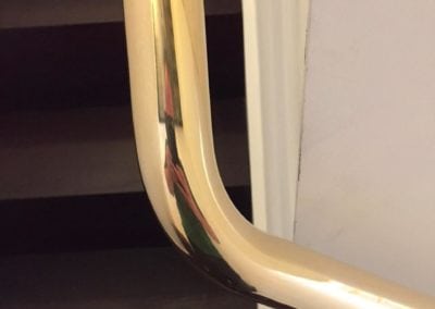 Brass Handrail Fabrication Union Wharf London N1 6