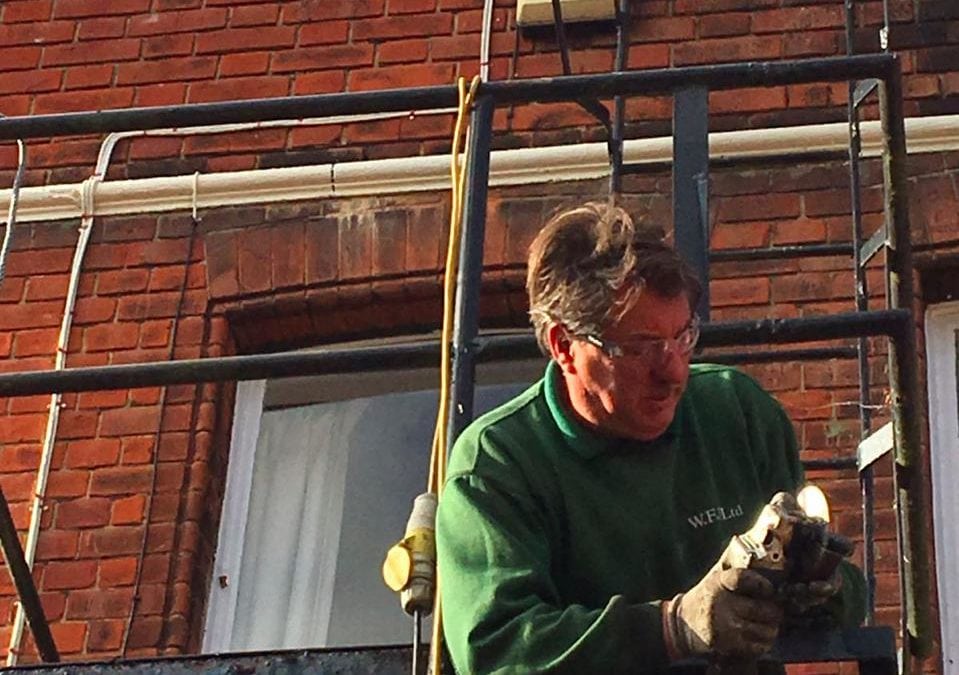 Fire Escape Repairs, Brentwood School, Essex CM15.
