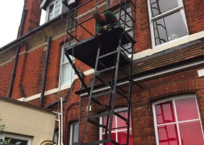 Fire Escape Repairs Brentwood School Essex CM15 4