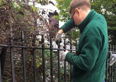 Metal Gate Repairs Grade II Listed 18th Century Property Wanstead London E11 5