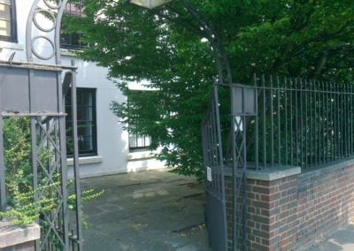 Metal Gate Repairs Grade II Listed 18th Century Property Wanstead London E11 7