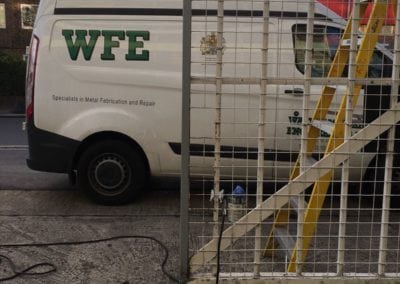 Metal Gate Repairs Natural History Museums Storage Facility Wandsworth London SW18 2
