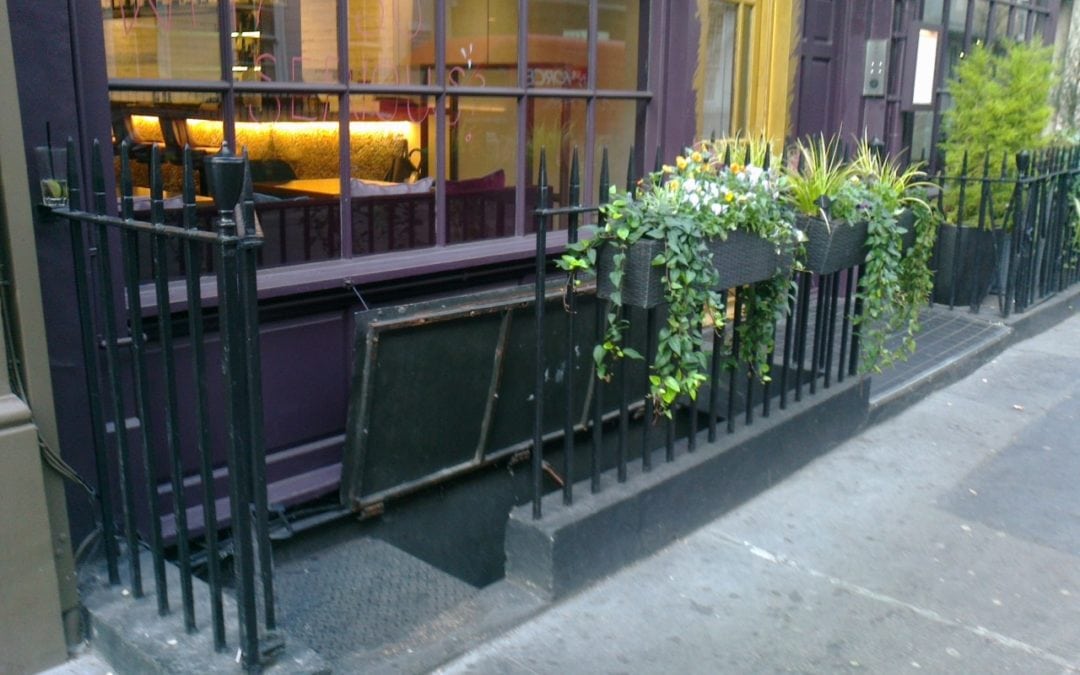 Staircase Repairs, Flavour Bastard Restaurant, Soho, London W1