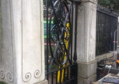 Gate Repairs Church of St John with All Staints Lambeth London SE1 1