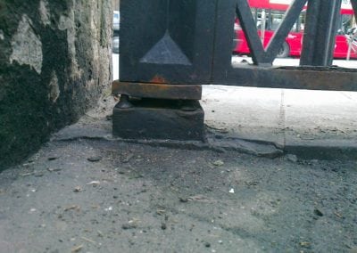 Gate Repairs Church of St John with All Staints Lambeth London SE1 11