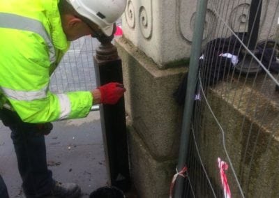 Gate Repairs Church of St John with All Staints Lambeth London SE1 5