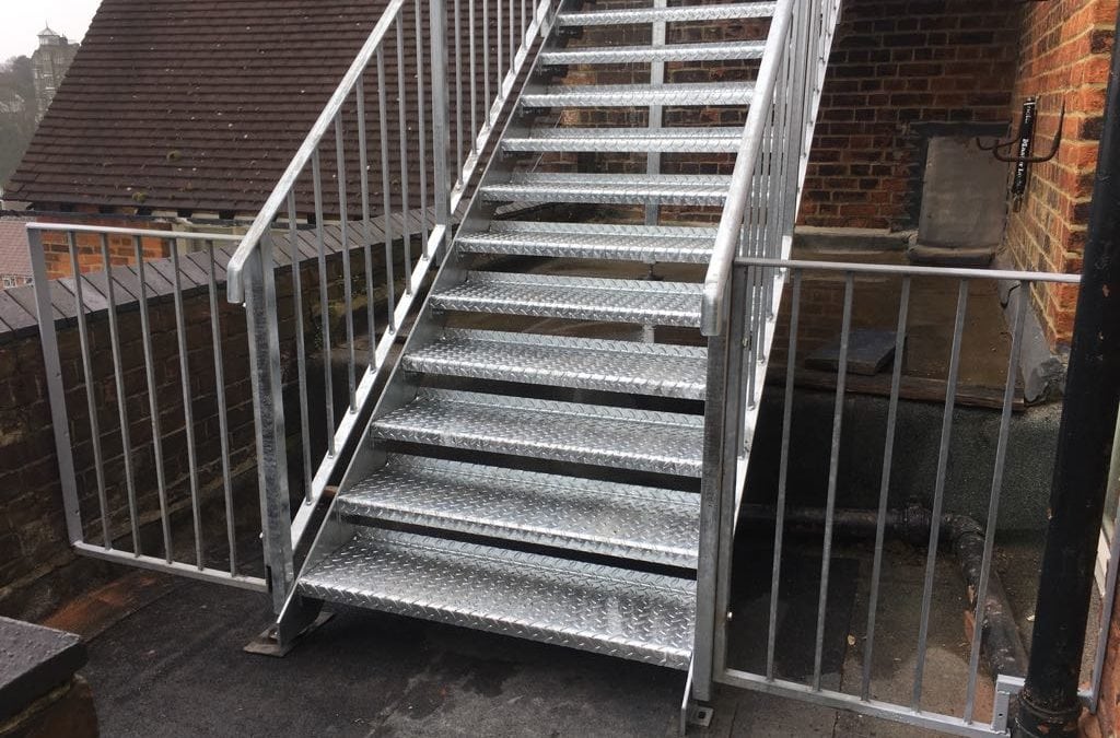 New Metal Staircase for St. Peter’s Primary School, Folkestone, Kent