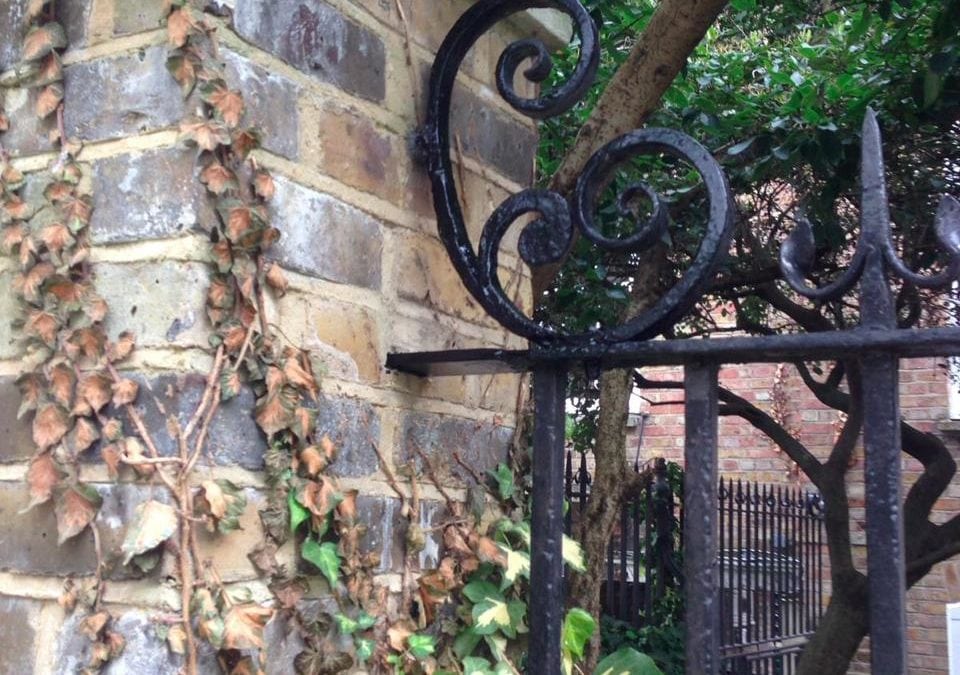 Railing Repairs, Stepney Green, London E1