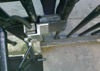 Repair of Gate leading to Basement Kitchen Area the Royal Society London SW1 6