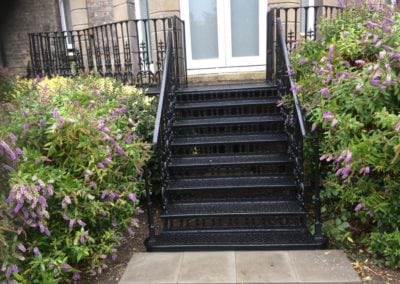 Repair Refurbishment of Garden Steps Putney Hill London SW15 4