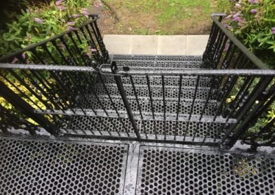 Repair Refurbishment of Garden Steps Putney Hill London SW15 5