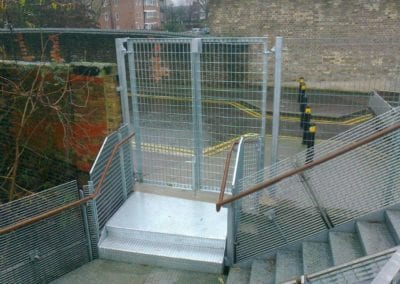 Fire Escape Fabrication 2