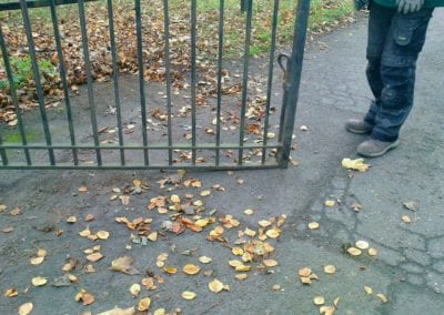 Gates Repairs Priory Park Works Yard Gates 6