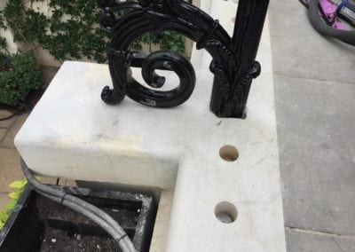 Repair of Railings and Planters London SW1 4