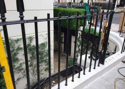 Repair of Railings and Planters London SW1 6