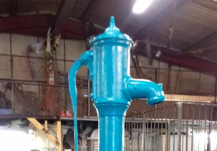 Restoration of Historic Pump, Southend-on-Sea, Essex