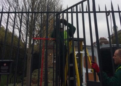Gate Repairs for an historic London Property 2