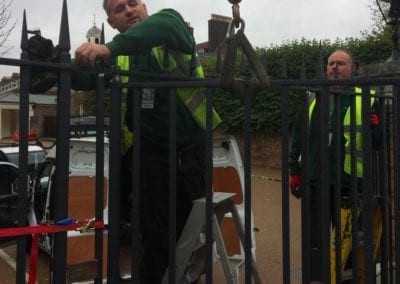 Gate Repairs for an historic London Property 3