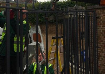 Gate Repairs for an historic London Property 4
