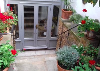 New Centre Handrail for Rear Steps London SW3 3