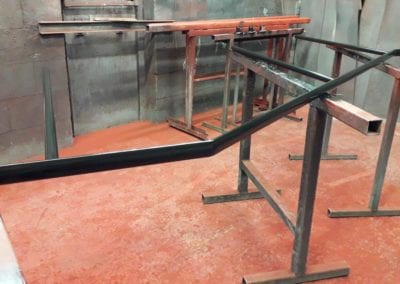New Centre Handrail for Rear Steps London SW3 5