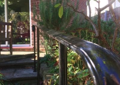 New Handrail for Garden Steps Epping Essex 4