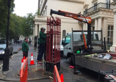 Repair of the Exit Column The Royal Society London SW1 3