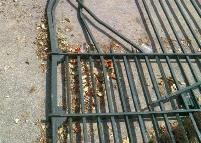 Metal Gate Repair for Councils Dulwich Road 5