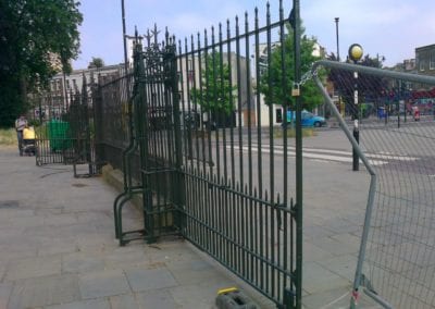 Metal Gate Repair for Councils Dulwich Road 8