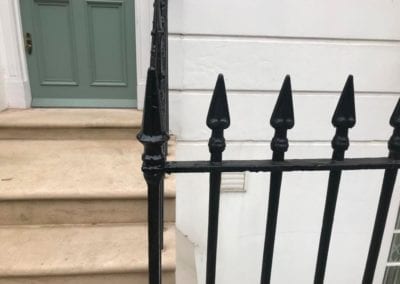 Railing Repairs Damaged Finial Chelsea London SW3 2