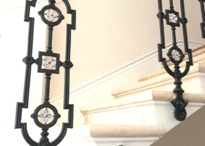 Replacing Missing Balustrade Panel Kensington London W8 4