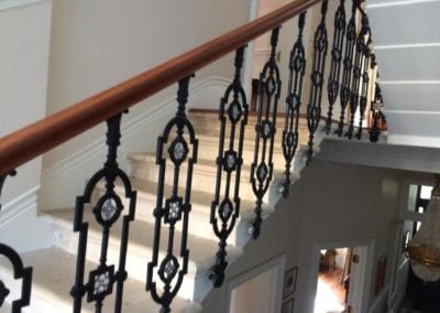Replacing Missing Balustrade Panel, Kensington, London W8