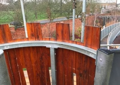 Metalwork Fabrication Battle Towers Magic Garden Hampton Court Palace Surrey 2