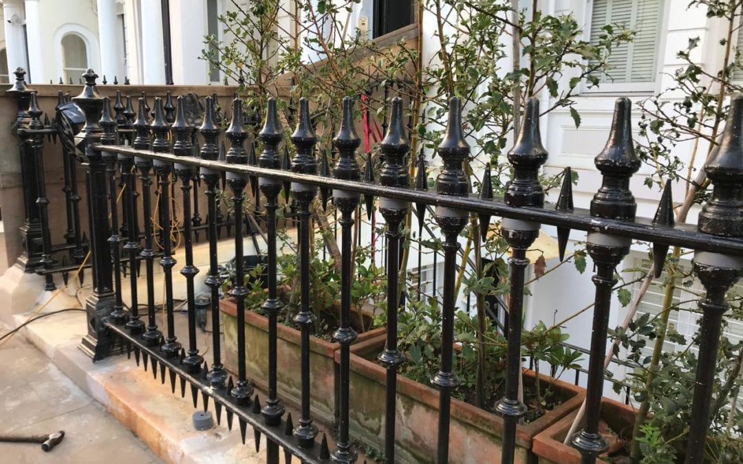 Railing Repairs, Ladbroke Gardens, London W11