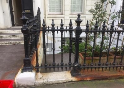 Railing Repairs Ladbroke Gardens London W11 10