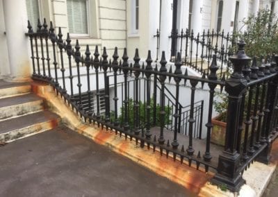Railing Repairs Ladbroke Gardens London W11 14