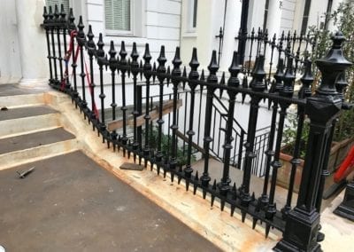 Railing Repairs Ladbroke Gardens London W11 3