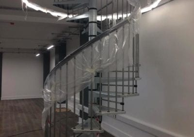 Metal Spiral Staircase for Historic London Building 2