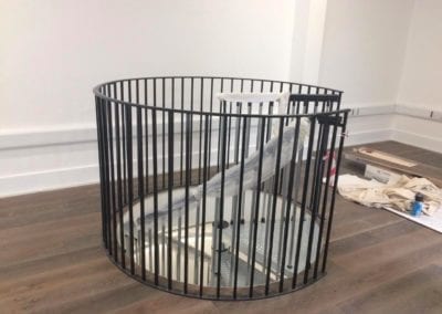 Metal Spiral Staircase for Historic London Building 5