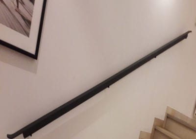 Simple Steel Handrail Fabrication Loughton Essex 2