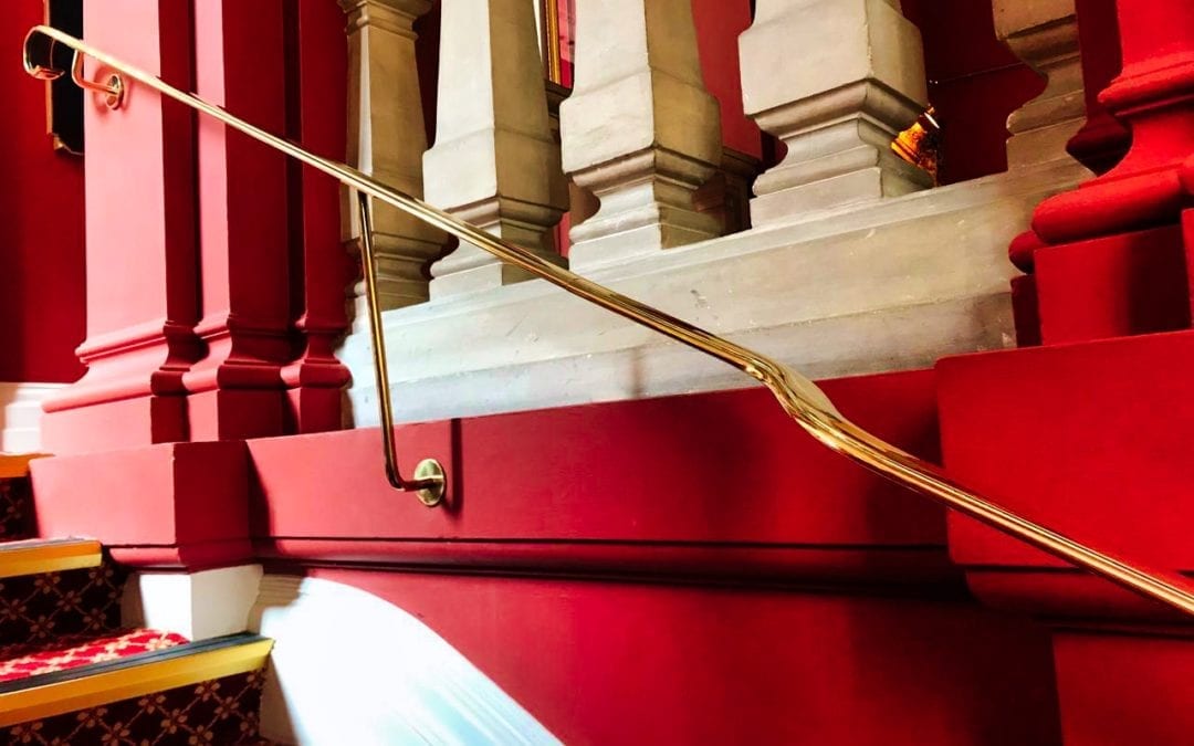 Brass Handrail Repairs, Grade I Listed, Stationer’s Hall, London EC4