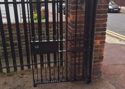 Metal Park Gate Repairs Southchurch Park Southend on Sea 02