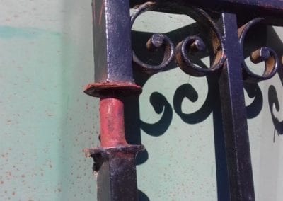 Metal Park Gate Repairs Southchurch Park Southend on Sea 05