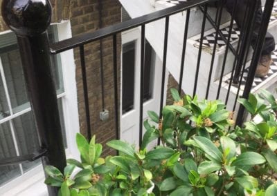 Railing Handrail Repairs KK George Hotel Kensington London SW5 02