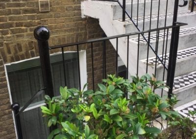Railing Handrail Repairs KK George Hotel Kensington London SW5 04