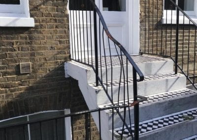 Railing Handrail Repairs KK George Hotel Kensington London SW5 06