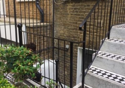 Railing & Handrail Repairs, K+K George Hotel, Kensington, London SW5