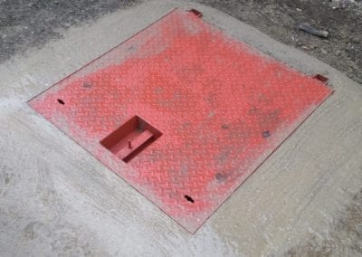 Hinged Manhole Cover and Frame, Kidbrooke, London SE3