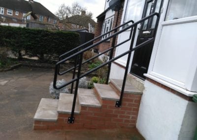 New Handrails for Front Entrance Steps, Chingford, London E4